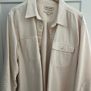 Madewell Garment Dyed Shirt Jacket